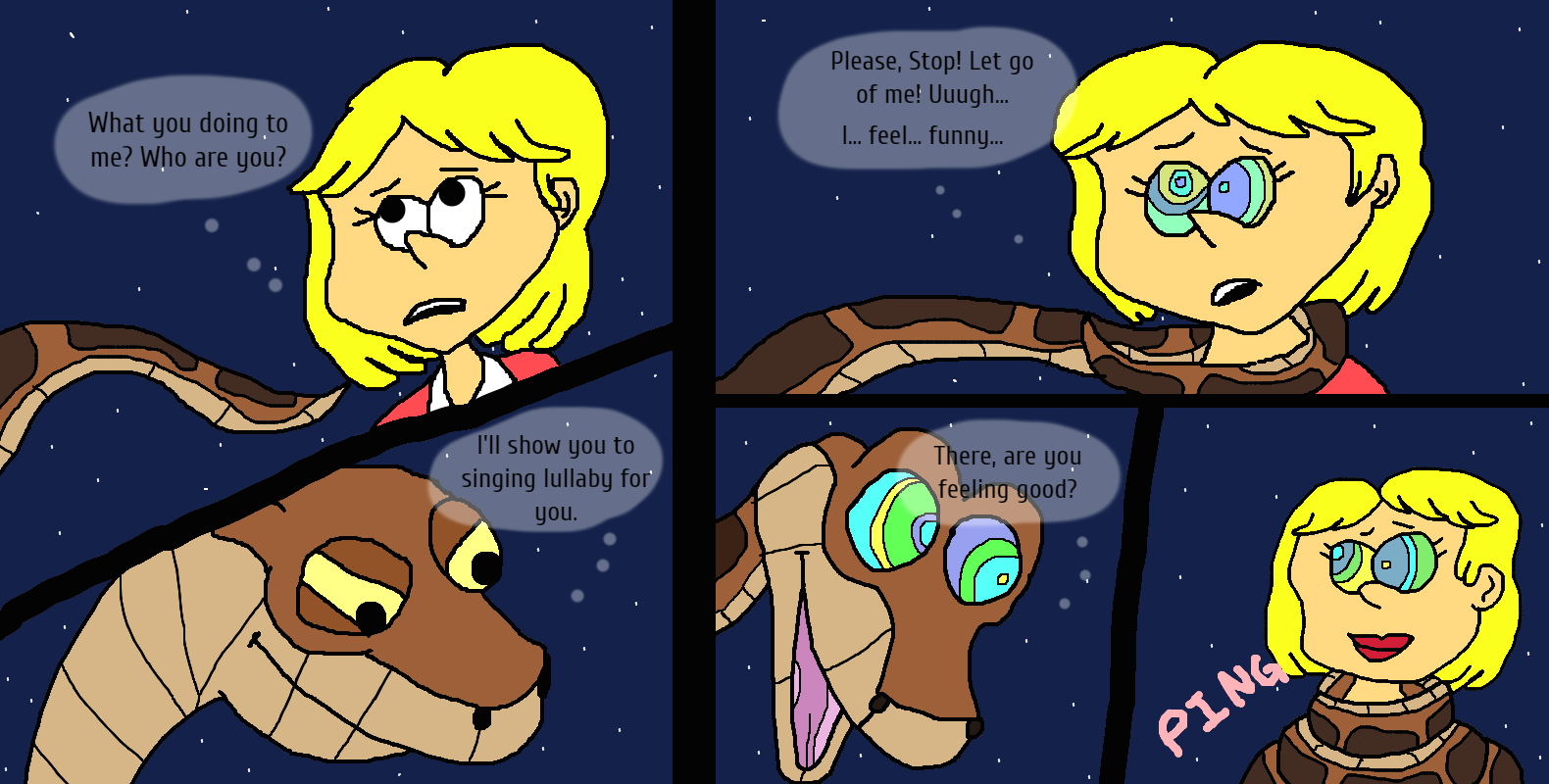 Rita Meets Kaa - Part 1 by lileehilee on DeviantArt