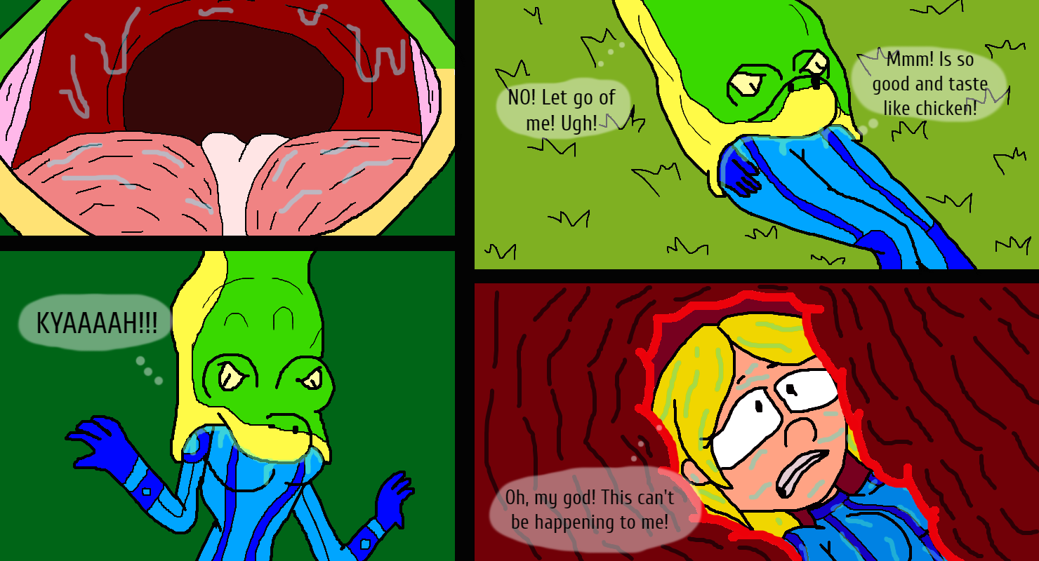 Samus Meets Anna Anaconda - Part 2 by lileehilee on DeviantArt