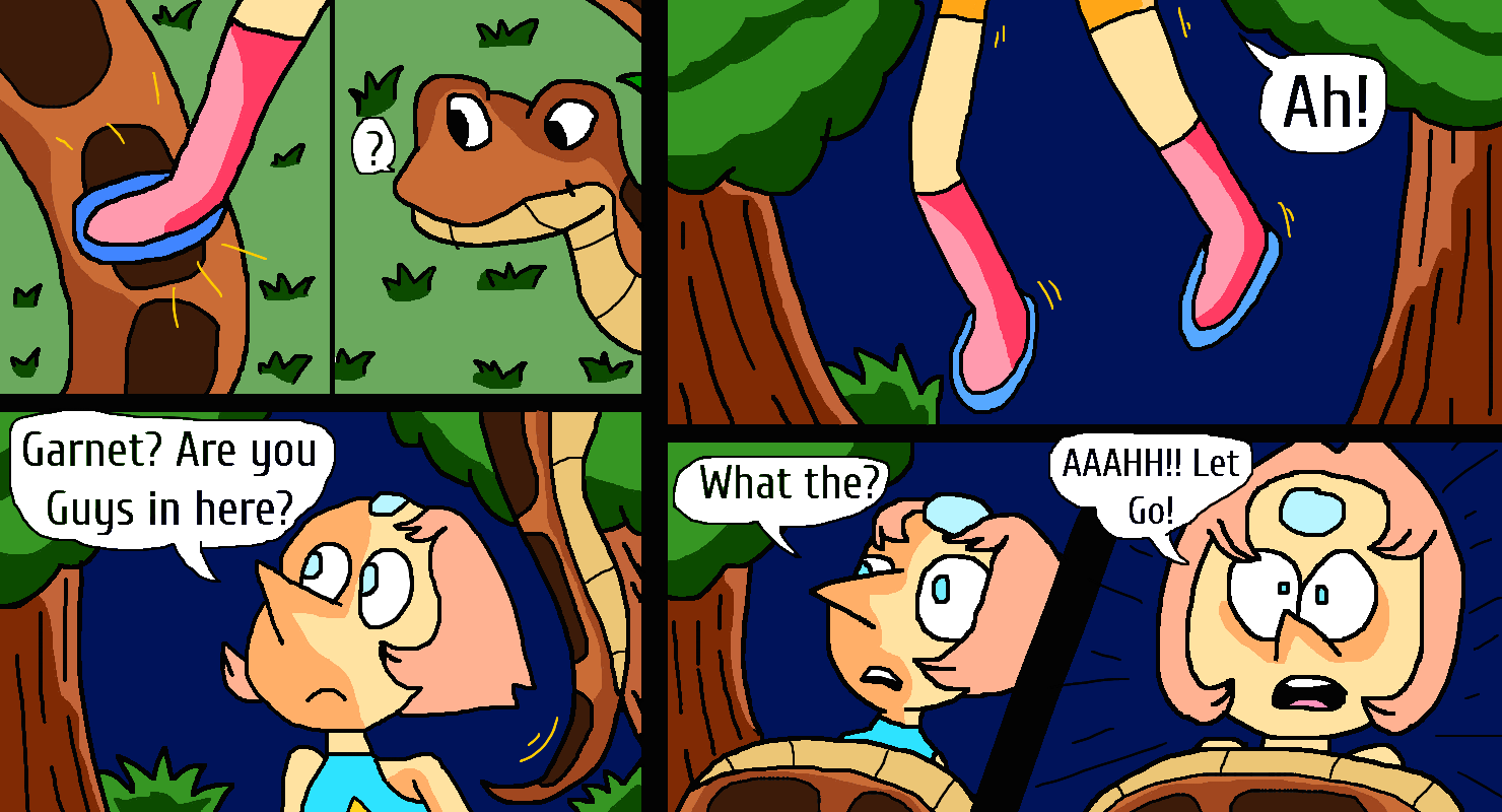 Kaa VS Pearl - Part 1 by lileehilee on DeviantArt