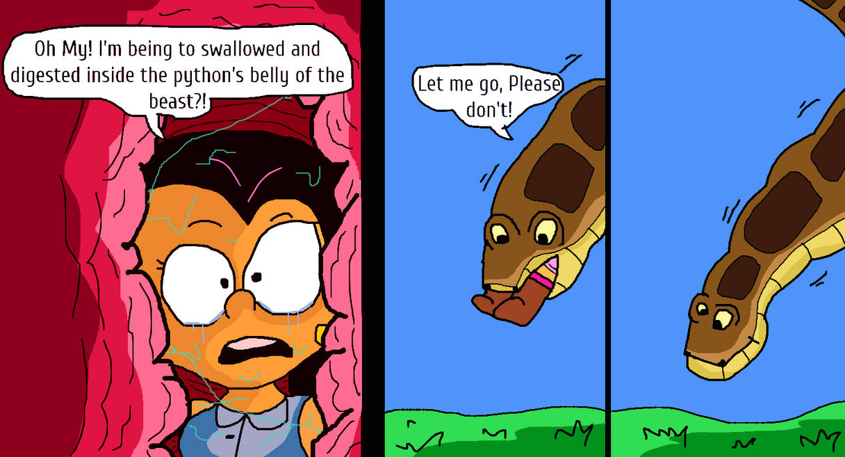 Carlota Meets Kaa - Part 2 by lileehilee on DeviantArt