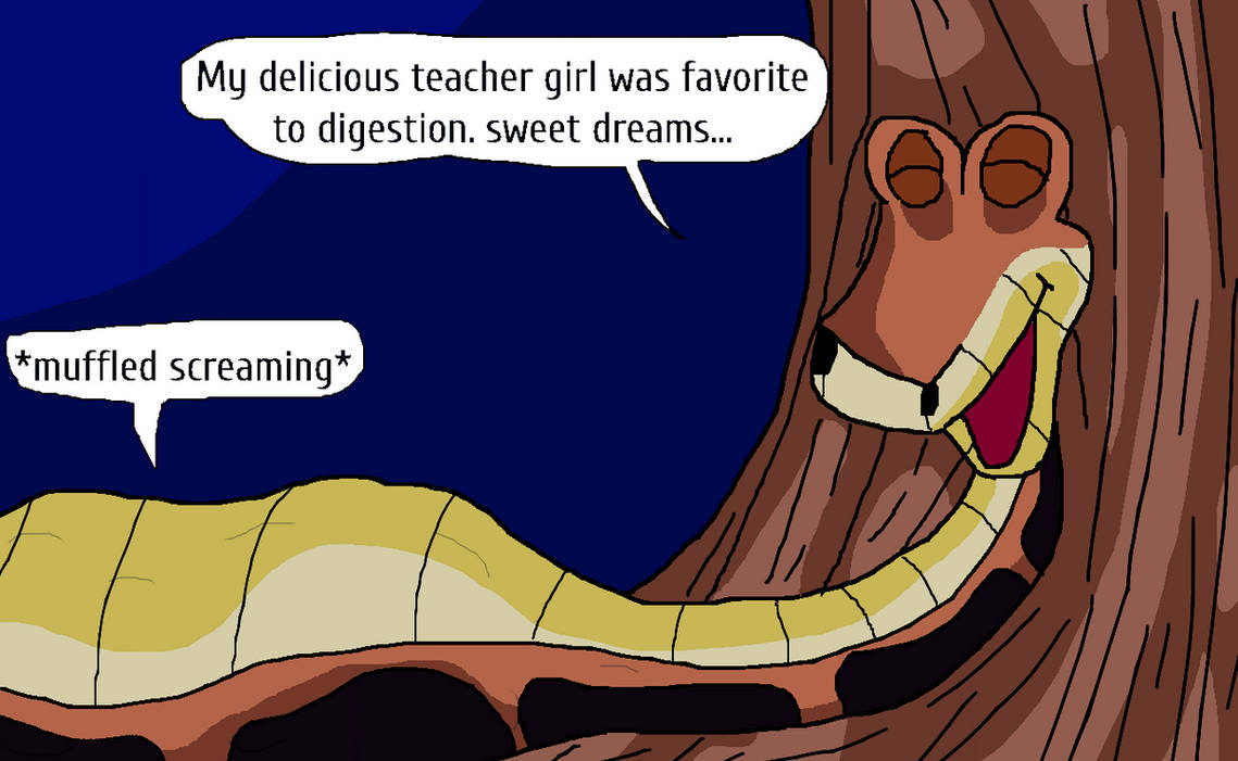 Mrs. Johnson Meets Kaa - Part 4 by lileehilee on DeviantArt