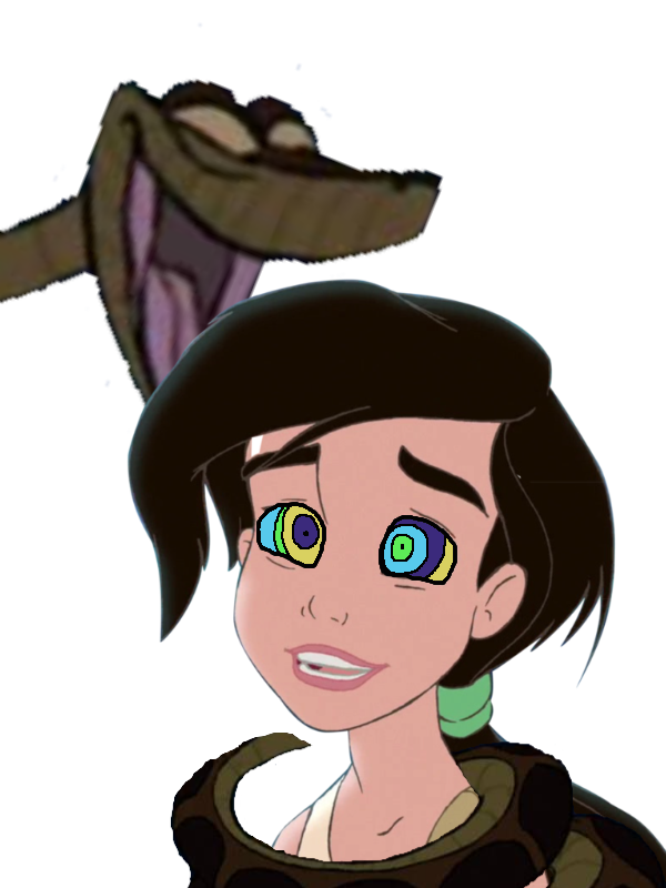 Kaa and Melody by lileehilee on DeviantArt