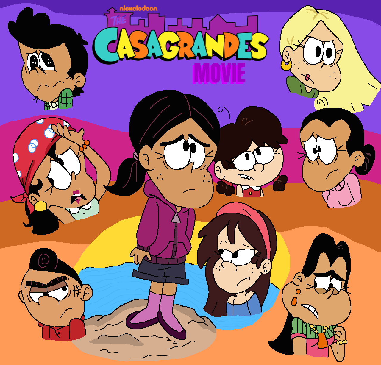 The Casagrandes Movie Poster by lileehilee on DeviantArt