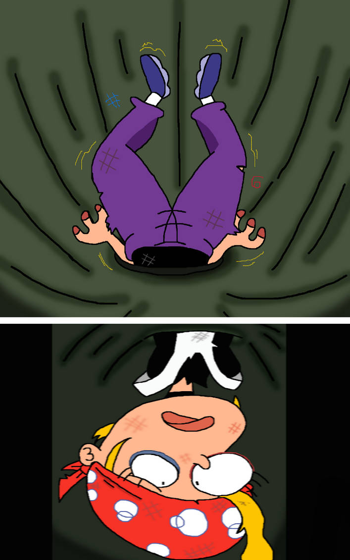 Nazz Stuck in Gag Machine by lileehilee on DeviantArt