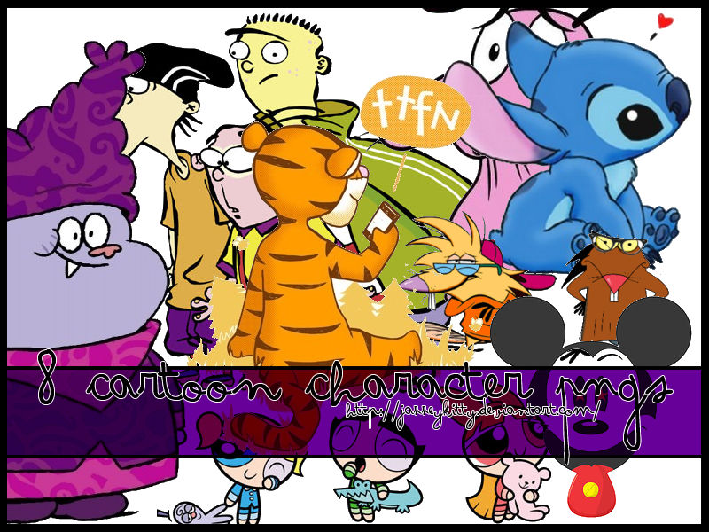 Cartoon Character PNG Pack by silklungs on DeviantArt