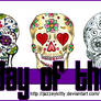 Day of the Dead PNG Pack