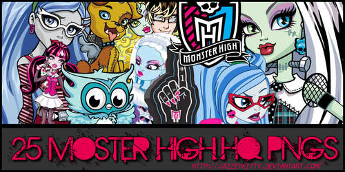 Monster High PNG Pack