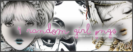 4 Random Girls - PNG Pack by silklungs on DeviantArt