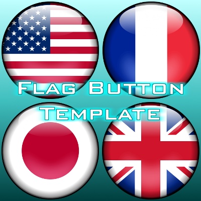 Flag Button Template