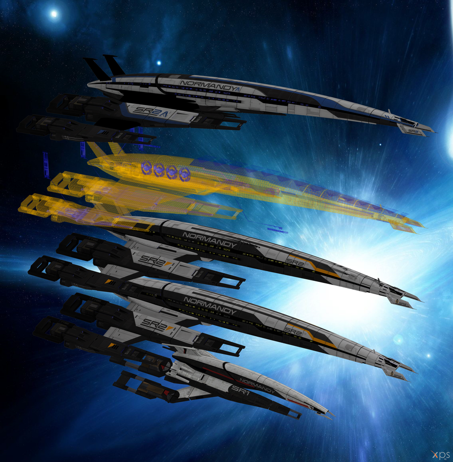 Models Of Normandy Sr1 Sr2 Cerberus Sr2 Alliance By Melllin On