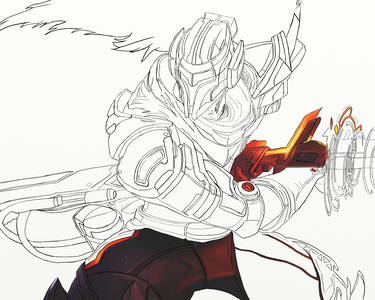 Yasuo Line Art / Painting