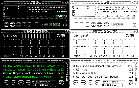 ASCII Winamp