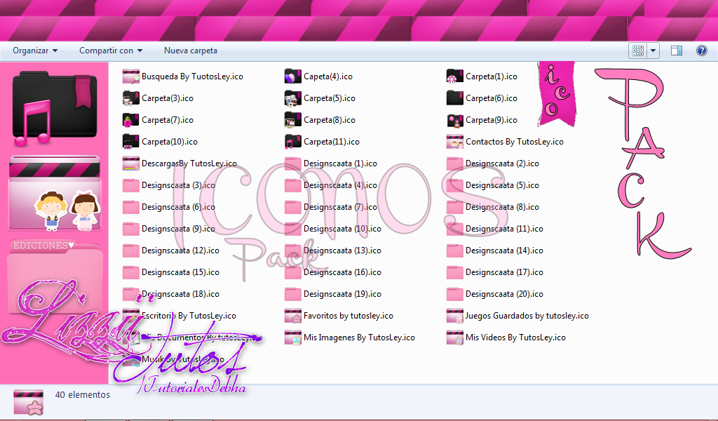 +Pack Iconos