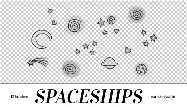 + Spaceships (12Brushes)