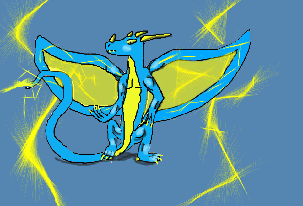 electric dragon by exorola911 on DeviantArt