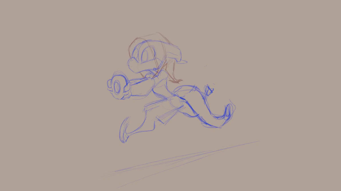 Rhiri Run Cycle rough animation by Dreamkeepers on DeviantArt