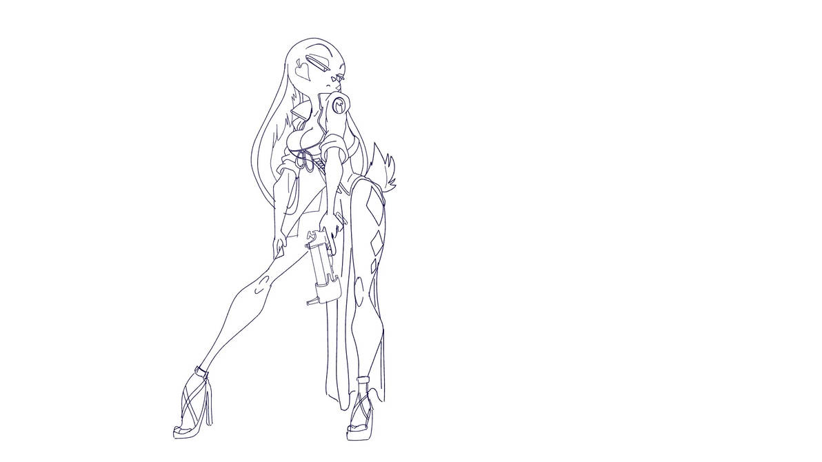 Silk Sway Skirmish Pencil Test by Dreamkeepers on DeviantArt
