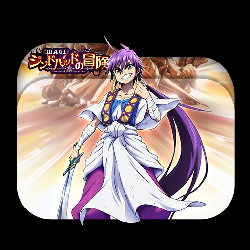 Get Wallpaper Magi Sinbad No Bouken Folder Icon By Ohhaiguys On Deviantart For Android Free