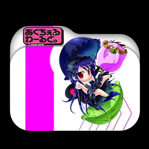 Get Wallpaper Accel World Acchel World Folder Icon By Ohhaiguys On Deviantart Desktop Wallpaper