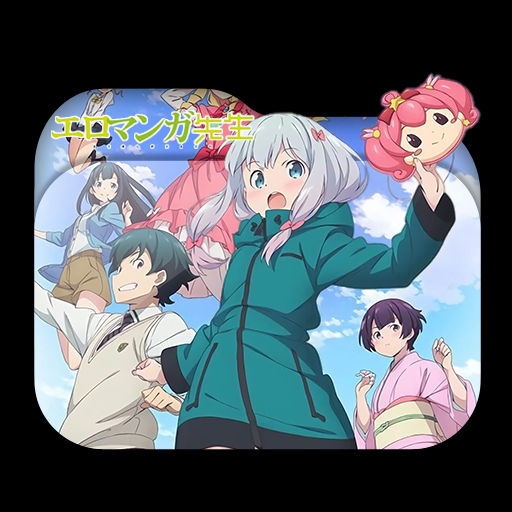 Get Wallpaper Eromanga Sensei Folder Icon By Ohhaiguys On Deviantart For Free