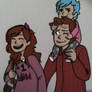 Dipper and Mabel Family Together