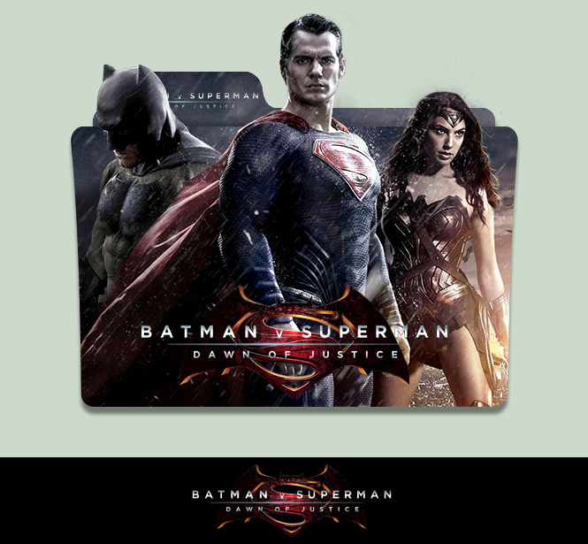 Batman V Superman:Dawn of Justice Folder icon by sornay on DeviantArt