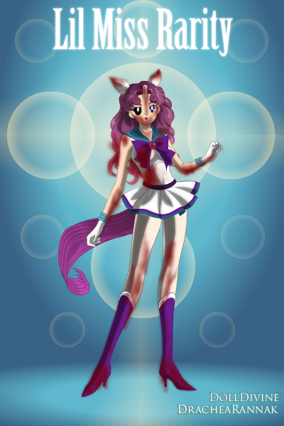 Miss Rafit Lil Miss Rarity by Bloodfeather12344 on DeviantArt