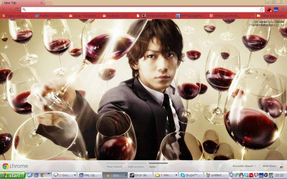 Kami no Shizuku Theme for Chrome