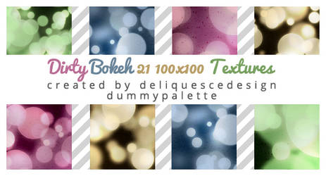 Dirty Bokeh: 21 Icon Textures