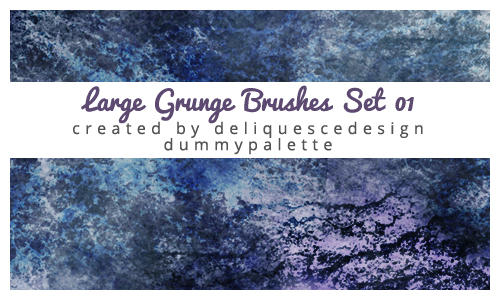 Grunge 01 Photoshop Brushes