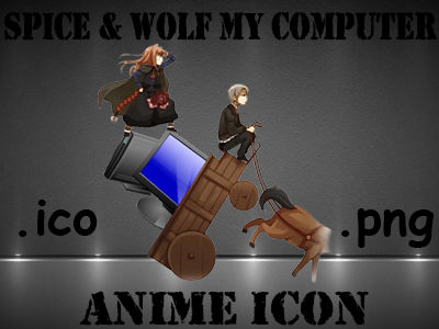 Holo and Lawrence My Computer Anime Icon by grny on DeviantArt