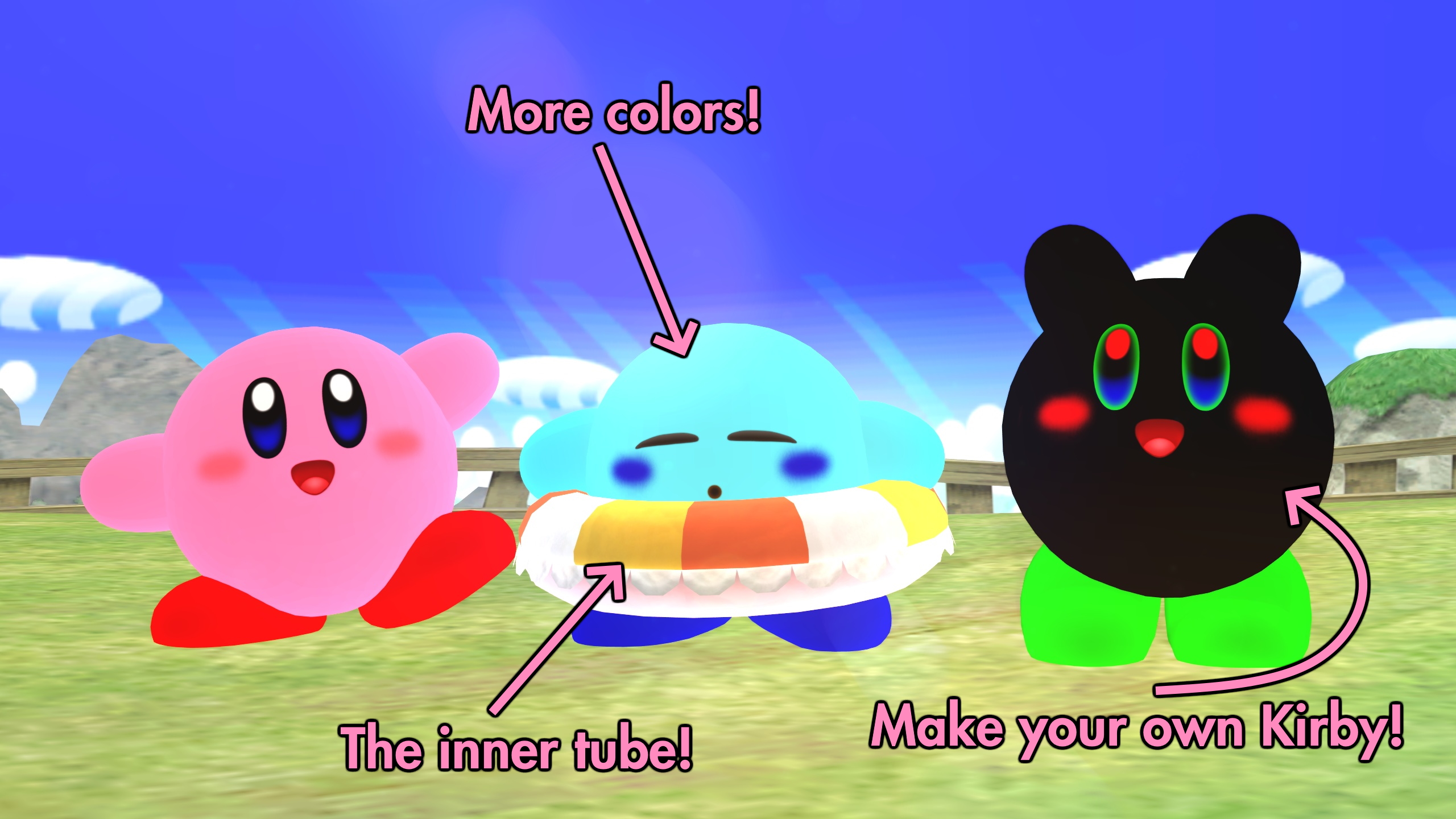 MMD - Kirby (Forgotten Land) DL by MovieMakerX on DeviantArt