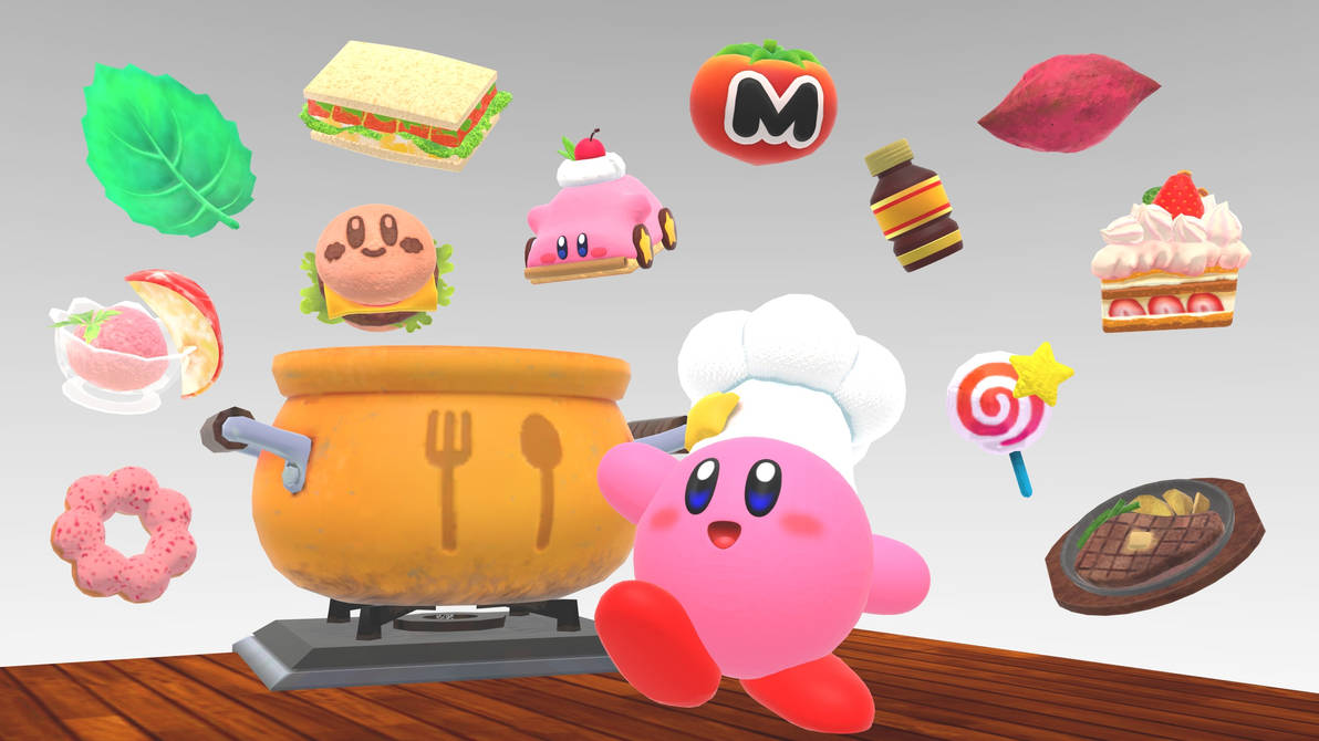 MMD - Kirby Food MEGA PACK DL by MovieMakerX on DeviantArt