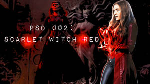 PSD 002: Scarlet witch red