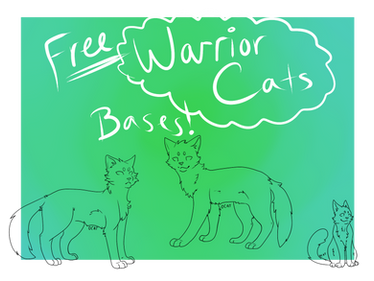 FREE Warrior Cats Linearts!