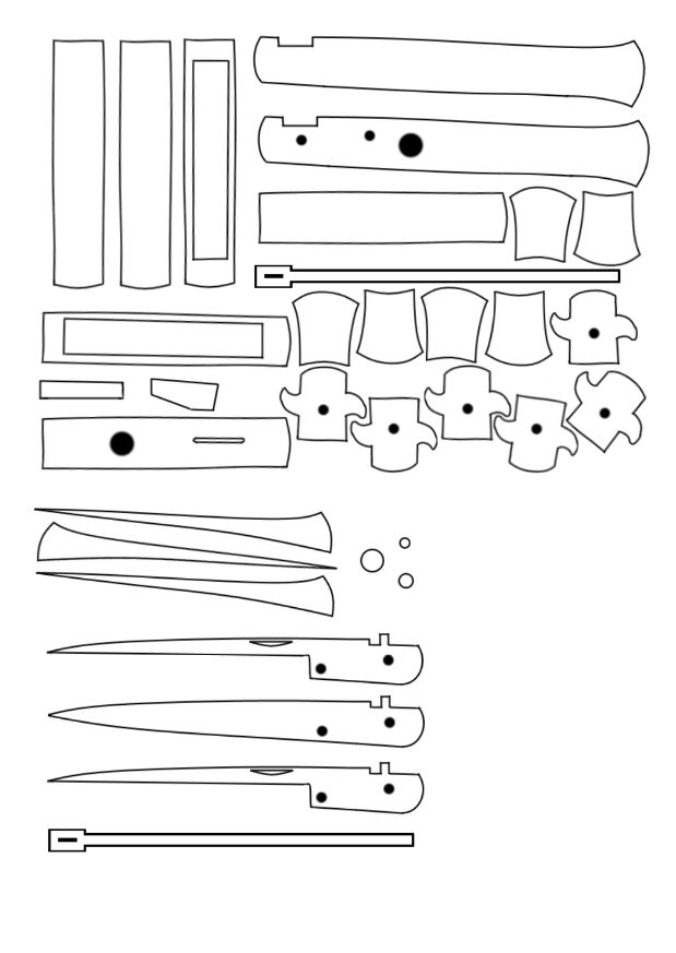 Paper CSGO Stiletto knife template by DatFish on DeviantArt
