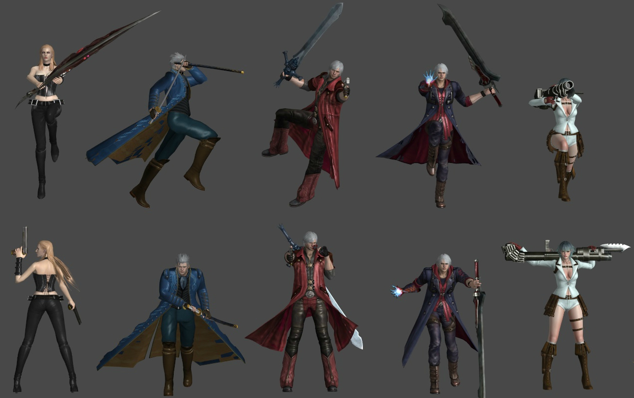 Devil May Cry Pose Pack