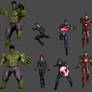 Avengers Pose Pack