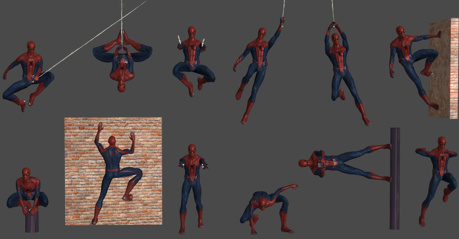 Marvel Super Hero Squad Spider-Man Fighting Pose Classic Comic Book Colors  | eBay