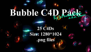 Bubble C4D Pack
