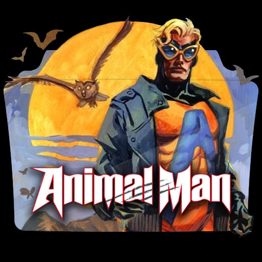 Animal Man Folder Icon by luis0henrique on DeviantArt