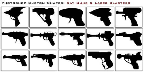 Ray Guns and Laser Blasters