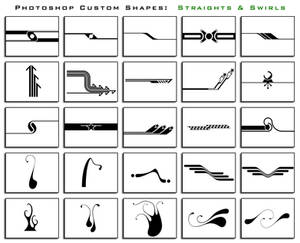 Straights and Swirls