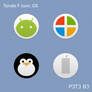 Tondo F Icon Set: OS