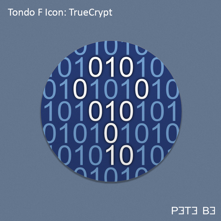 Tondo F Icon: TrueCrypt