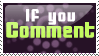 Comment Stamp by Poiizu