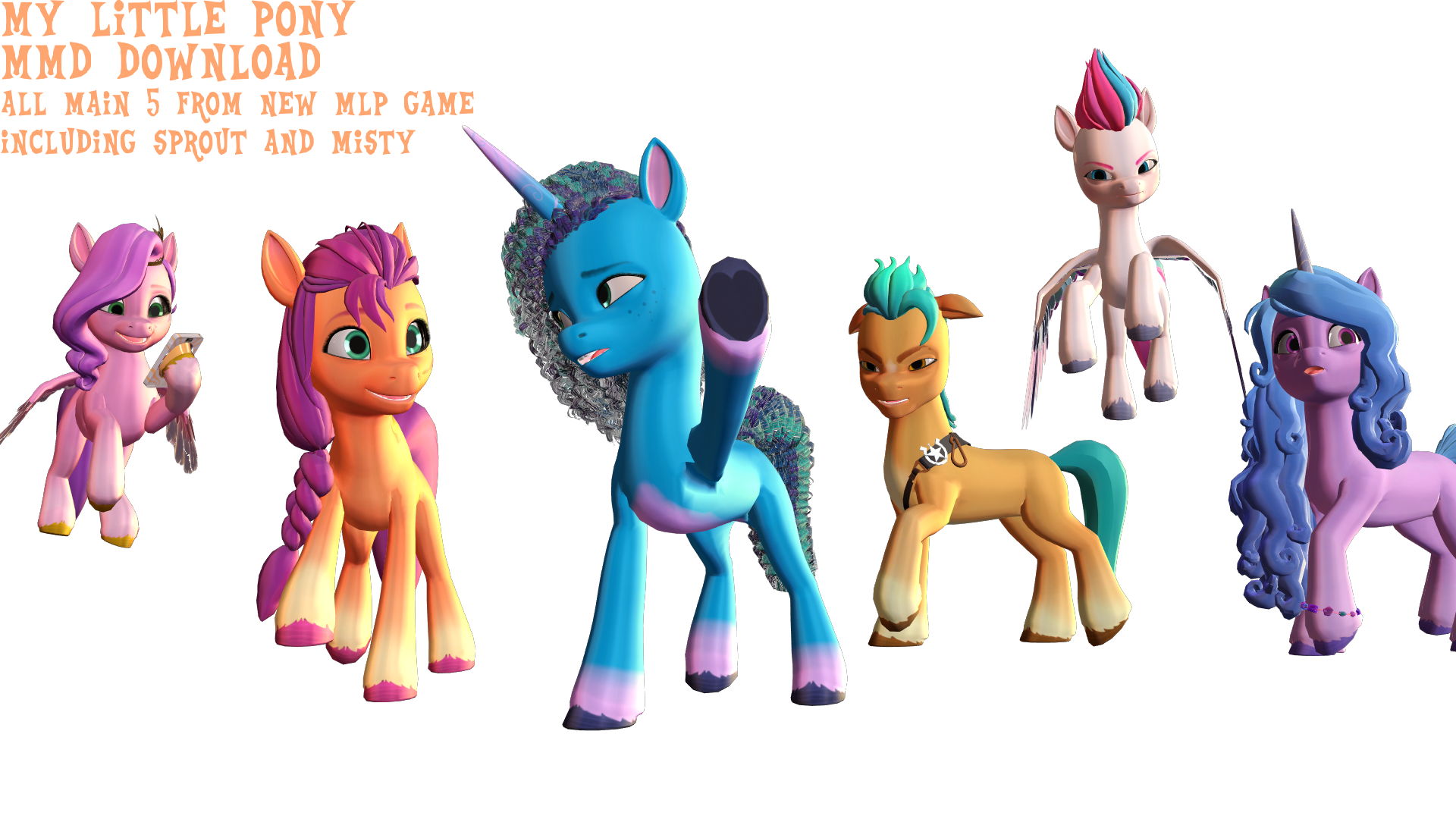 {MMD} MLP:ANG G5 Main 5 + DL 2 by AstriaDawn on DeviantArt