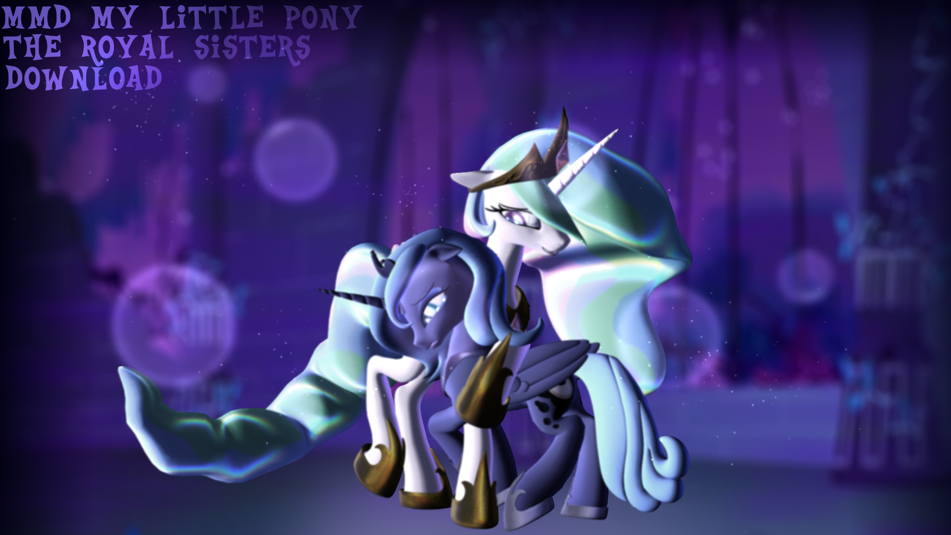 {MMD} The Royal Sisters V2 + DL by AstriaDawn on DeviantArt
