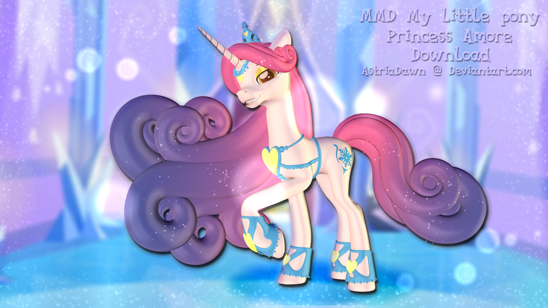 {MMD} Princess Amore + DL by AstriaDawn on DeviantArt