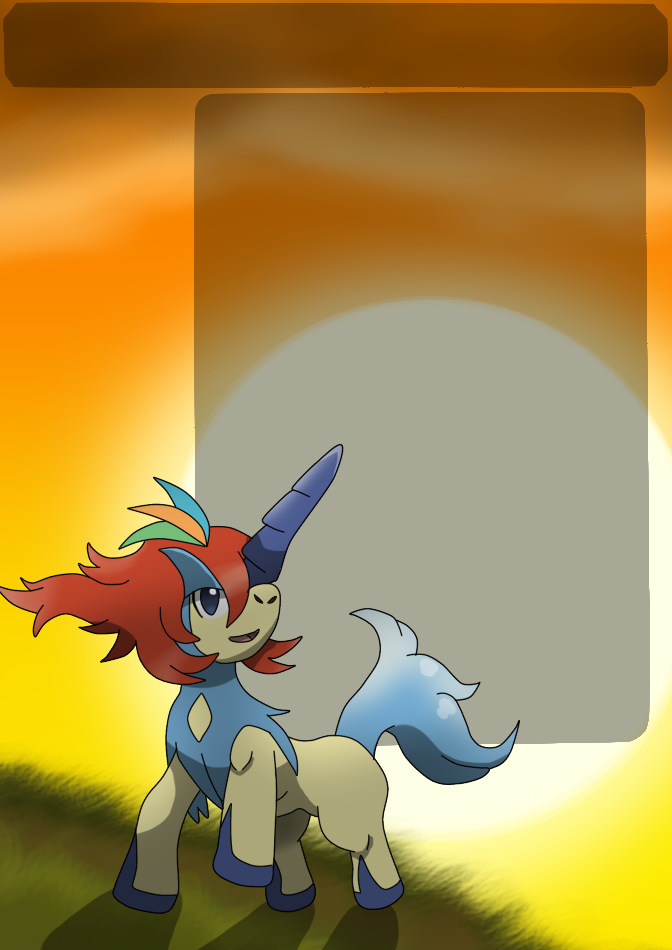 Comission Keldeo Journal skin